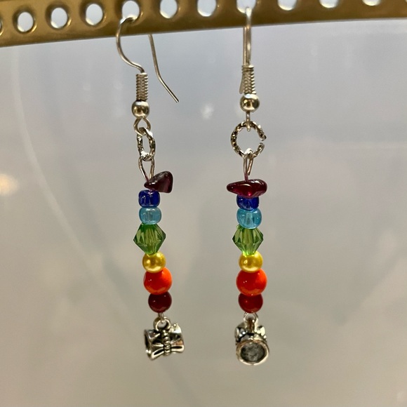 Silver Earring’s Chakra - Picture 4 of 4